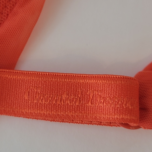Chantal Tomass orange sheer women's bra 32C - Picture 9 of 14